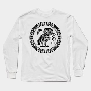 Greek Mythology | Owl of Athena Long Sleeve T-Shirt